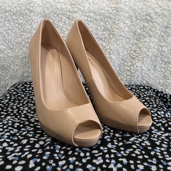 le château Cream Heels - Picture 5 of 5